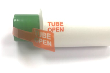 Security Labels on Test Tubes and Sample Bottles
